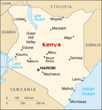 Kenya Map