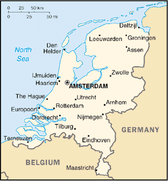 Netherlands Map